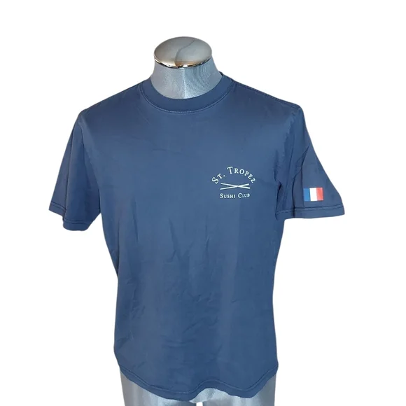 Stampd | St. Tropez Sushi Club | Flag Tee #2 | **SOLD OUT**| Nobu Matsuhisa - Picture 2 of 14